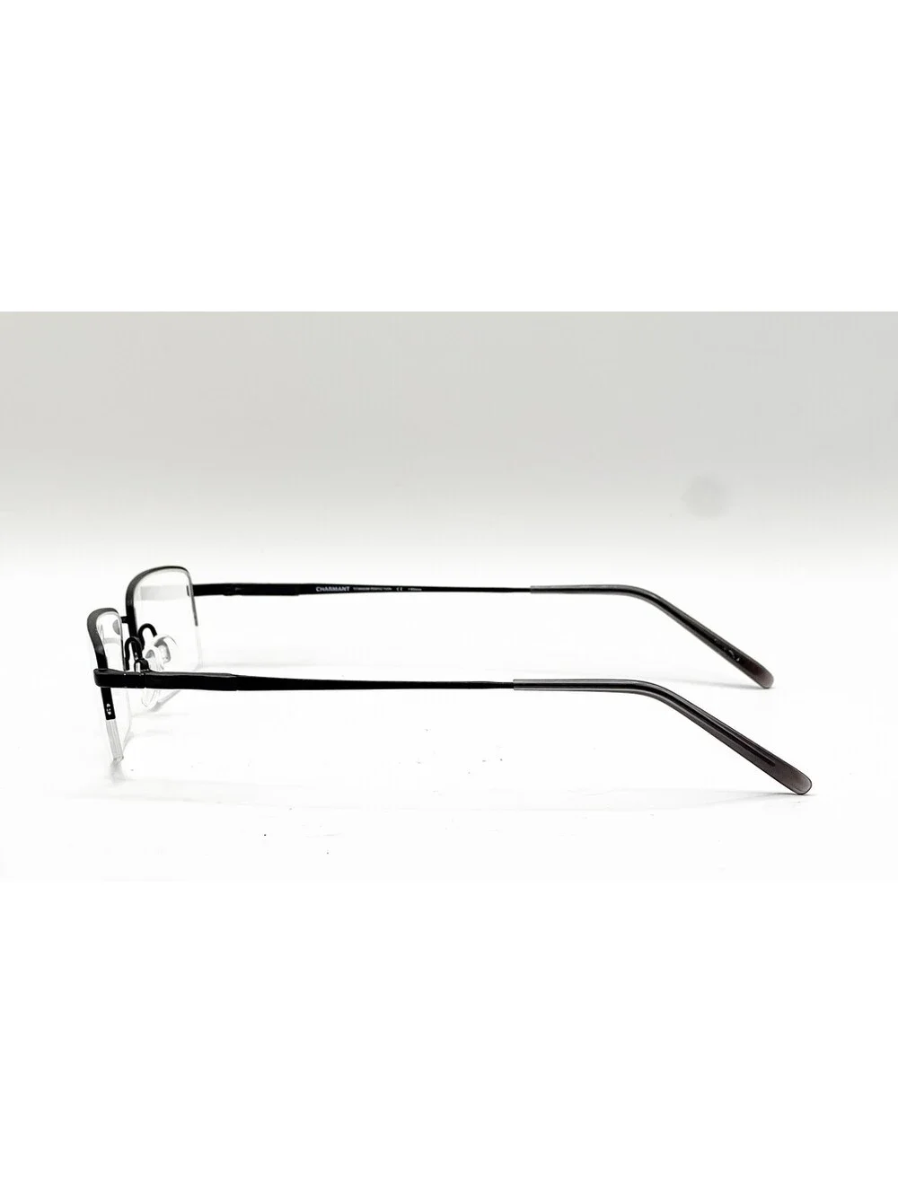 Charmant CH29111 BK Black Rectangle Authentic Eyeglass Frames 53-19